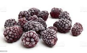 blackberries frozen